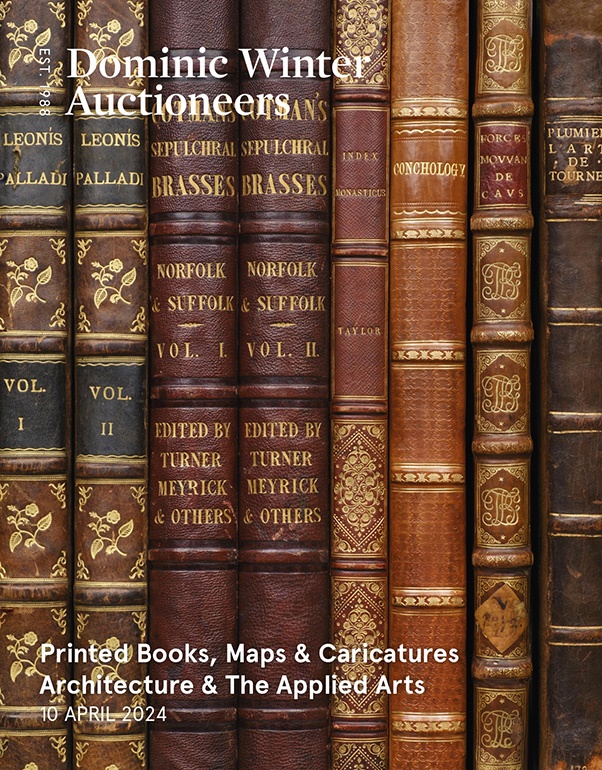 Printed Books, Maps & Caricatures, Architecture & the Applied Arts