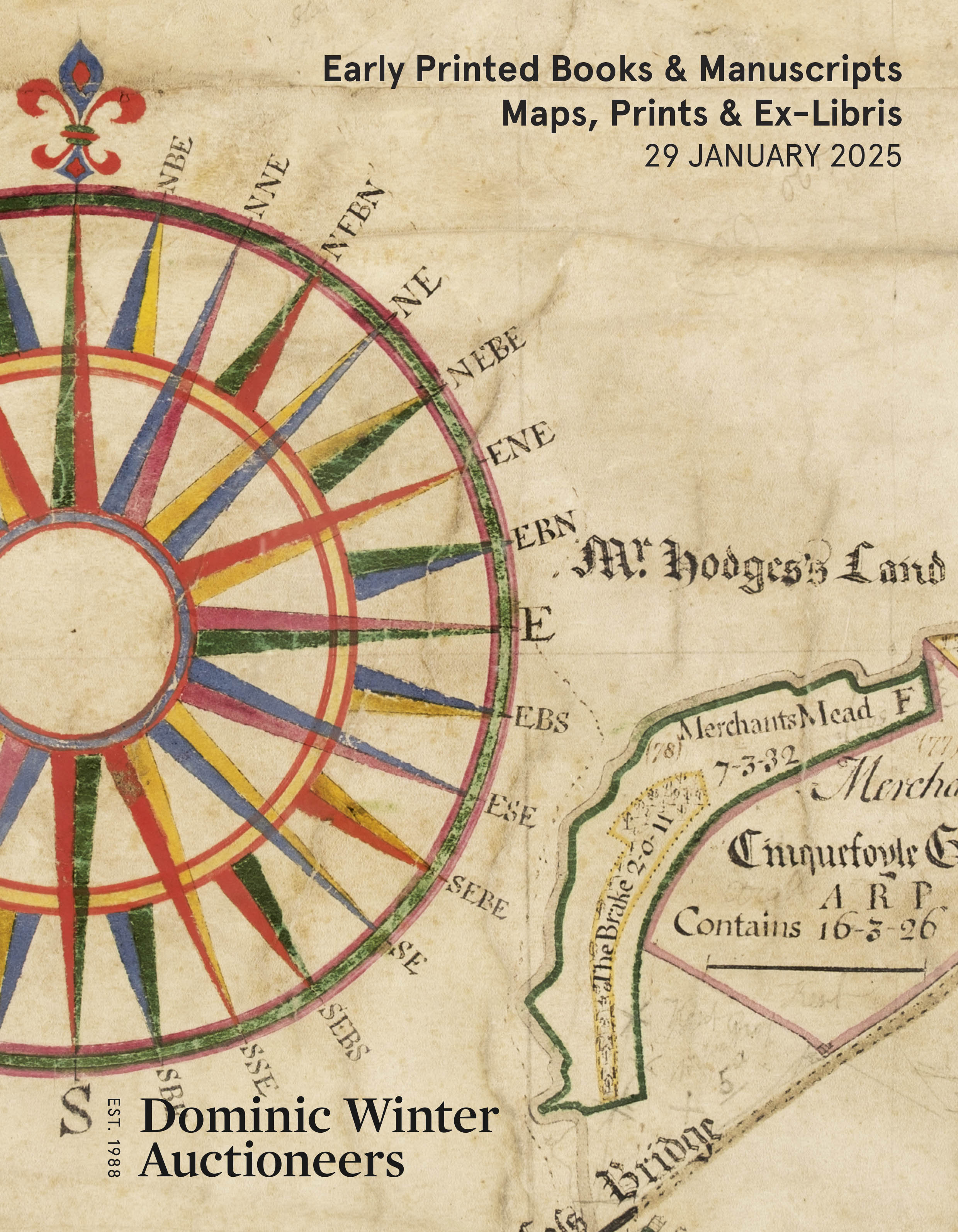 Early Printed Books & Manuscripts, Science, Economics & Philosophy, Maps, Prints & Ex-Libris