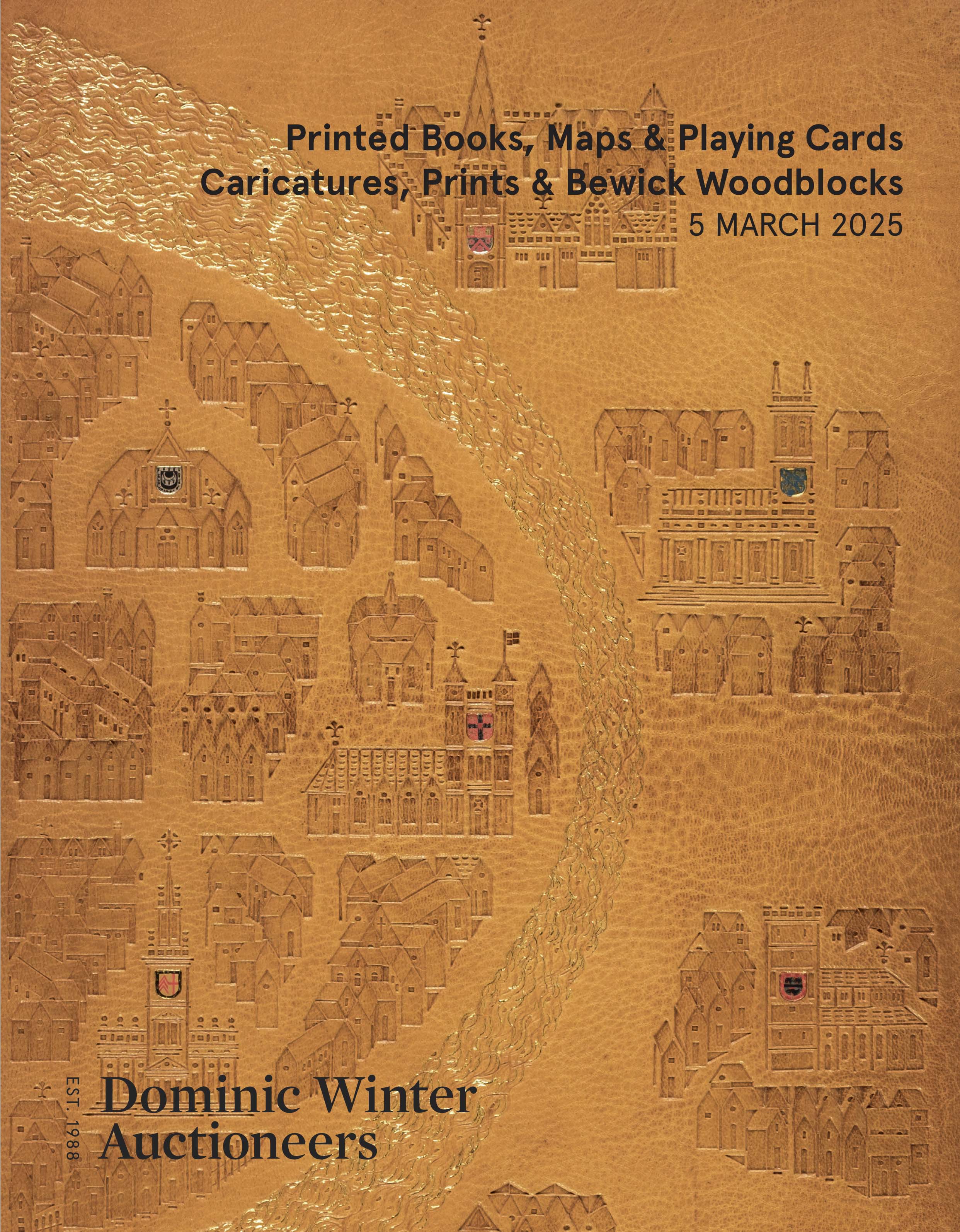 Printed Books, Maps & Playing Cards, Caricatures, Prints & Bewick Woodblocks