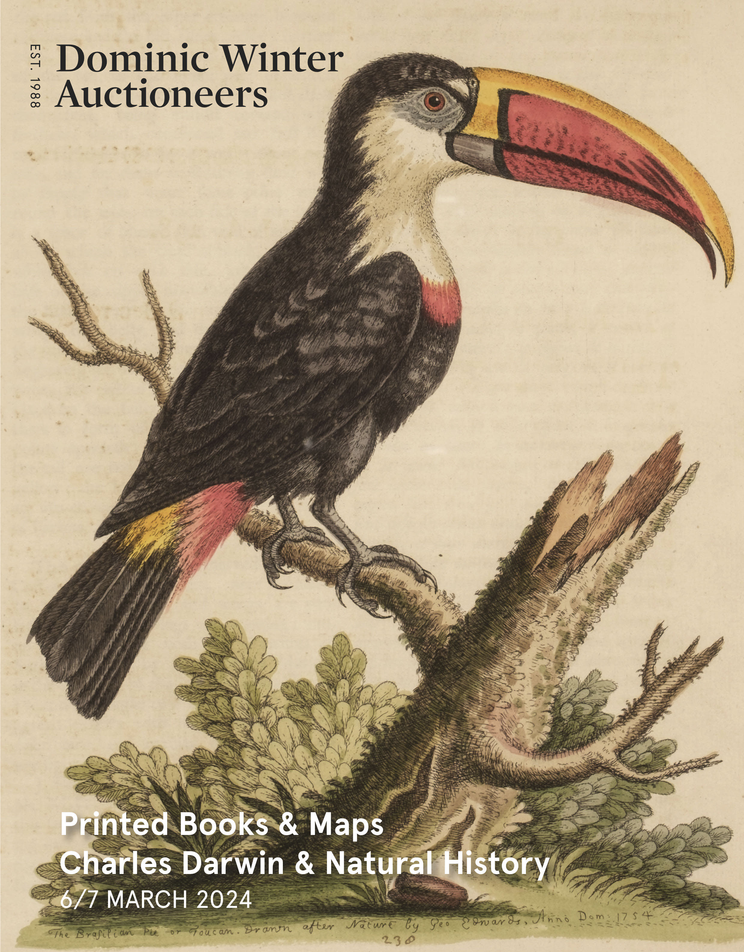 Printed Books, Maps & Playing Cards, Charles Darwin & Natural History