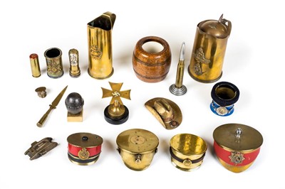 Lot 656 - Trench Art.