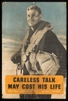 Lot 954 - WWII poster.