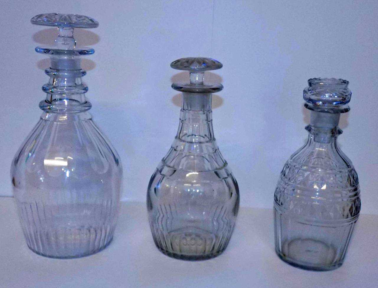 Lot 24 - Decanters.