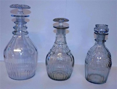 Lot 24 - Decanters.