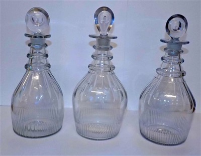 Lot 24 - Decanters.