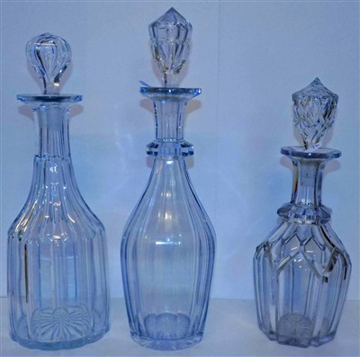 Lot 28 - Decanters.