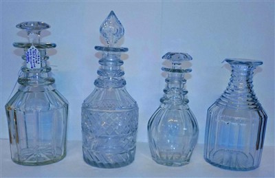 Lot 28 - Decanters.