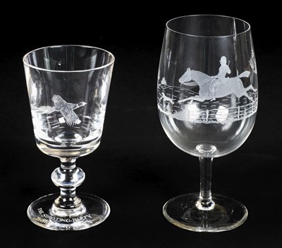 Lot 104 - Glassware.