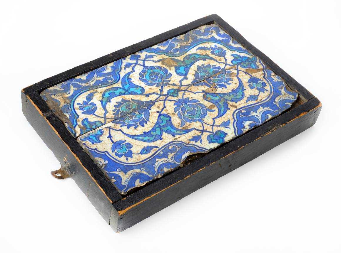 Lot 126 - Persian Tiles.