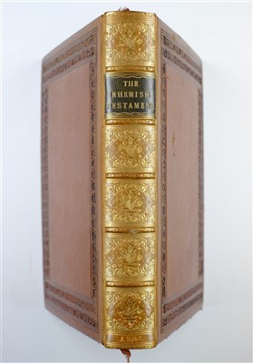 Lot 231 - Bible [New Testament - English, Douai].