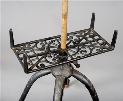 Lot 287 - Book stand.