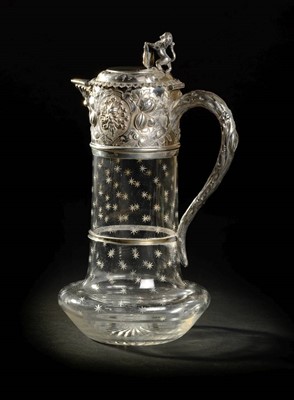 Lot 51 - Claret jug.