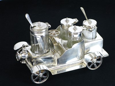 Lot 76 - Condiment Set.