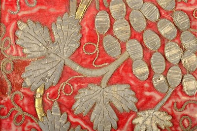 Lot 153 - Embroidered binding.