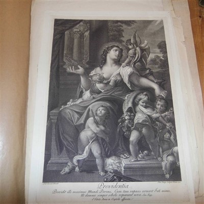 Lot 214 - Classical engravings.