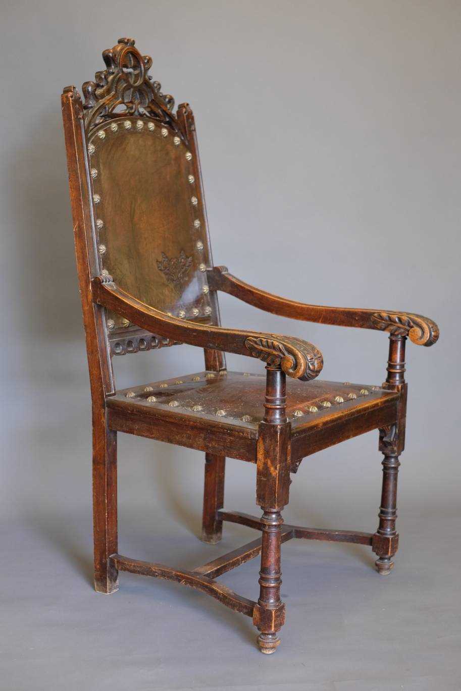 Lot 296 - Library Chair.