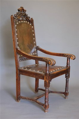 Lot 296 - Library Chair.