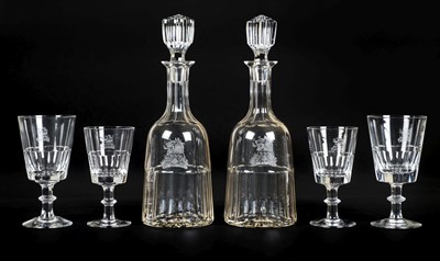 Lot 101 - Glassware.