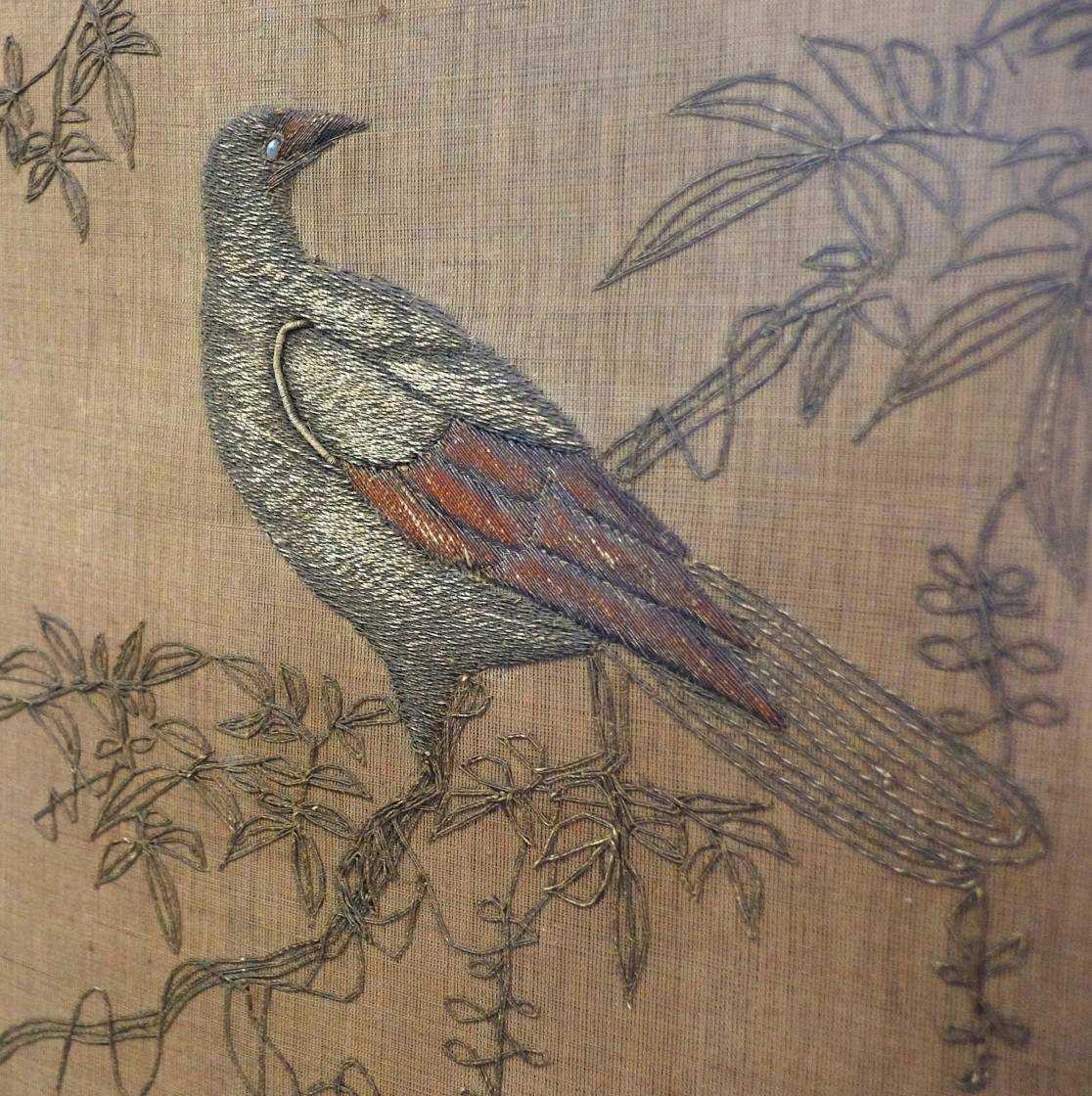 Lot 225 - Japanese Embroidery.