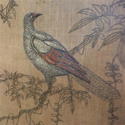 Lot 225 - Japanese Embroidery.