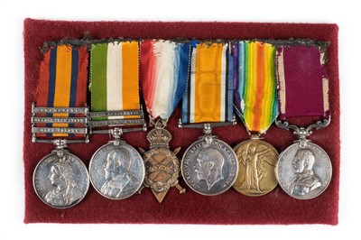 Lot 1071 - Boer War & WWI.