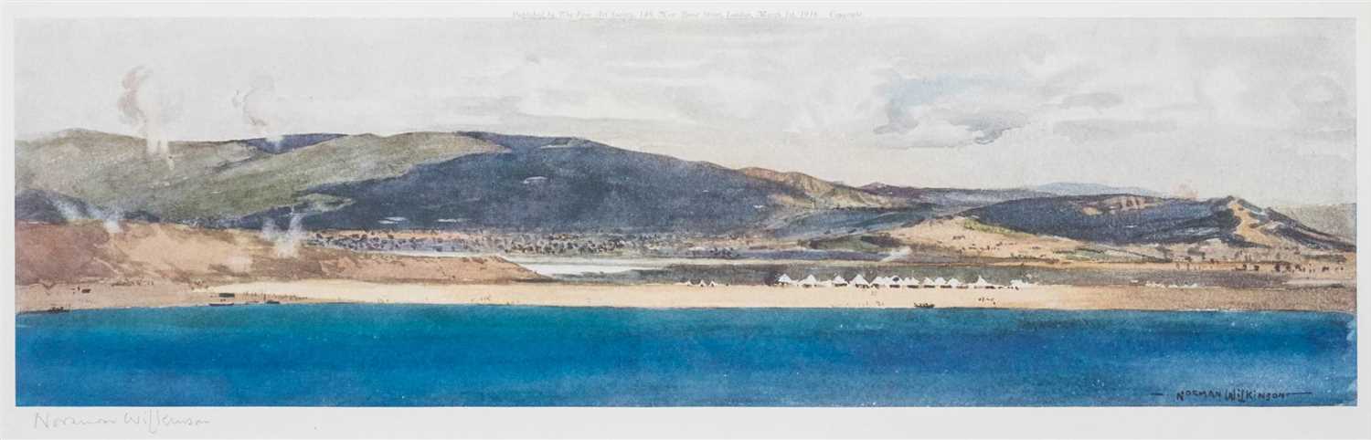 Lot 941 - Gallipoli. Wilkinson (Norman 1878-1971)