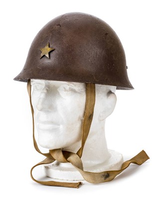 Lot 1064 - WWII Helmet.