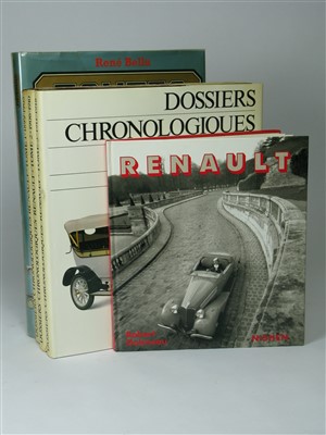 Lot 102 - Renault - Dossiers Chronologiques