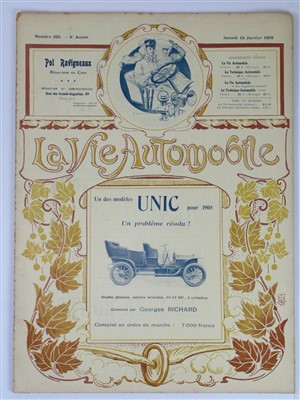 Lot 259 - La Vie Automobile (1908-1914).