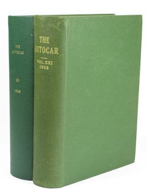 Lot 278 - The Autocar, Volumes 20 & 21 (1908).