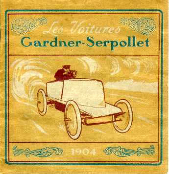 Lot 283 - Gardner-Serpollet 1904.