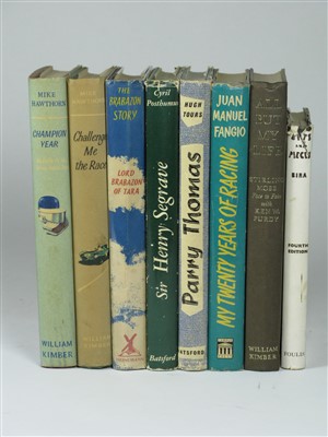 Lot 344 - Racing Biographies.