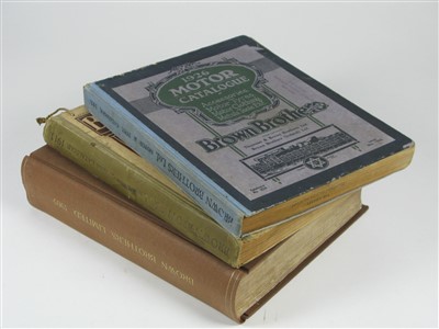 Lot 397 - Brown Brothers Motor Catalogues.