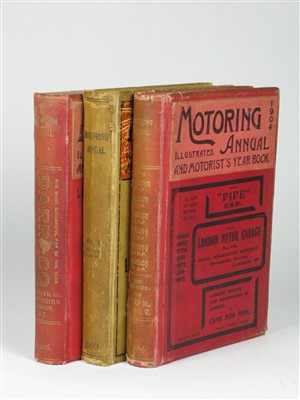 Lot 398 - Motoring Annual & Motorists Year Books.