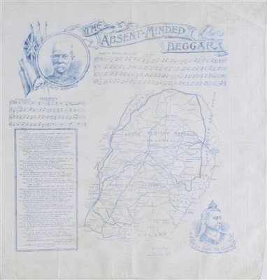 Lot 330 - Cartographic handkerchiefs.