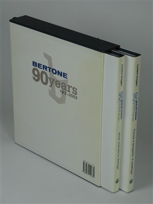 Lot 424 - Bertone: 90 Years 1912-2002