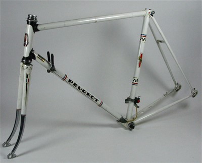 Lot 523 - Peugeot Model PY10 Bicycle Frame.