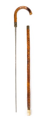 Lot 971 - Sword Stick.