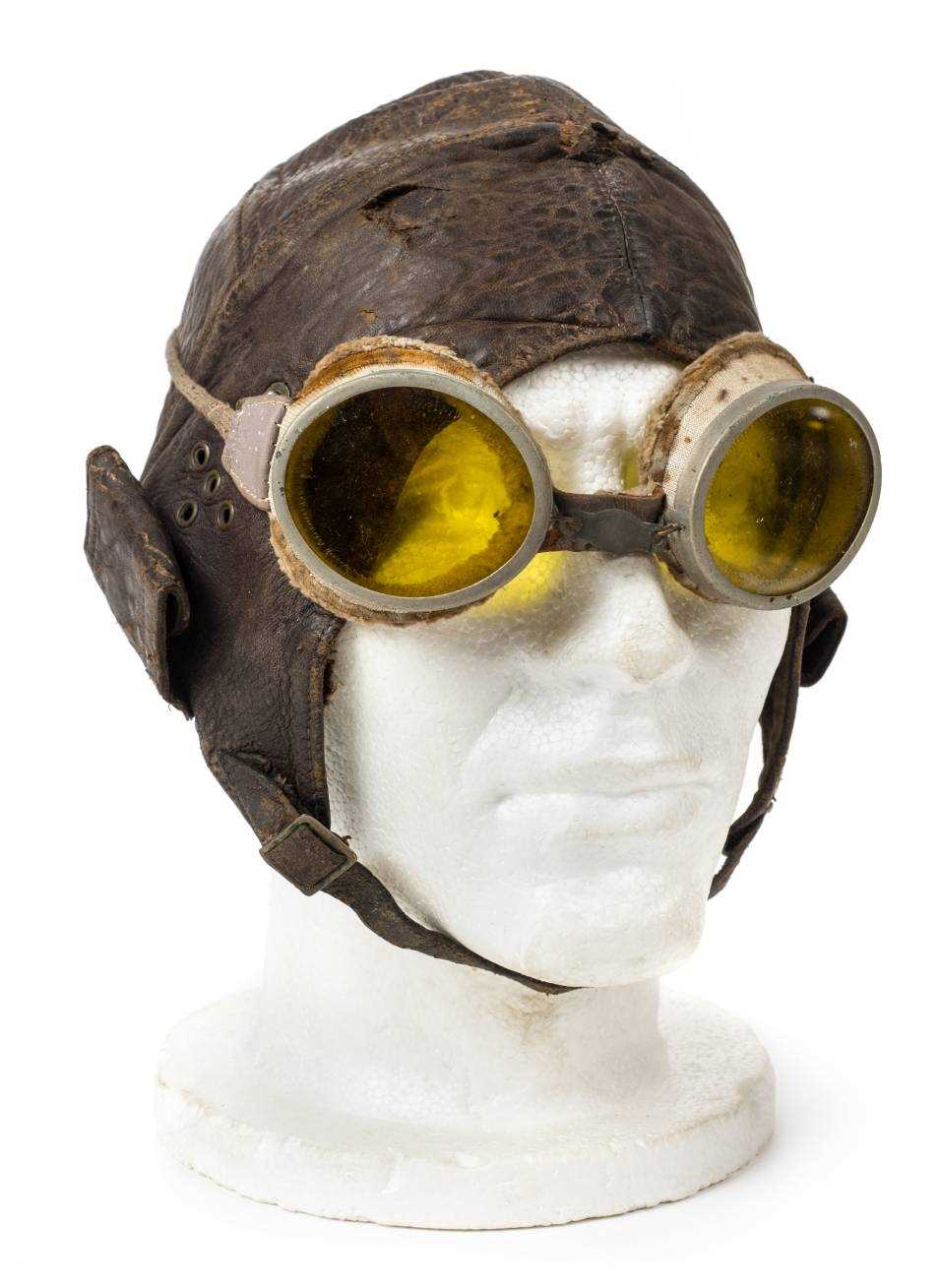 Lot 730 - Flying Helmet.