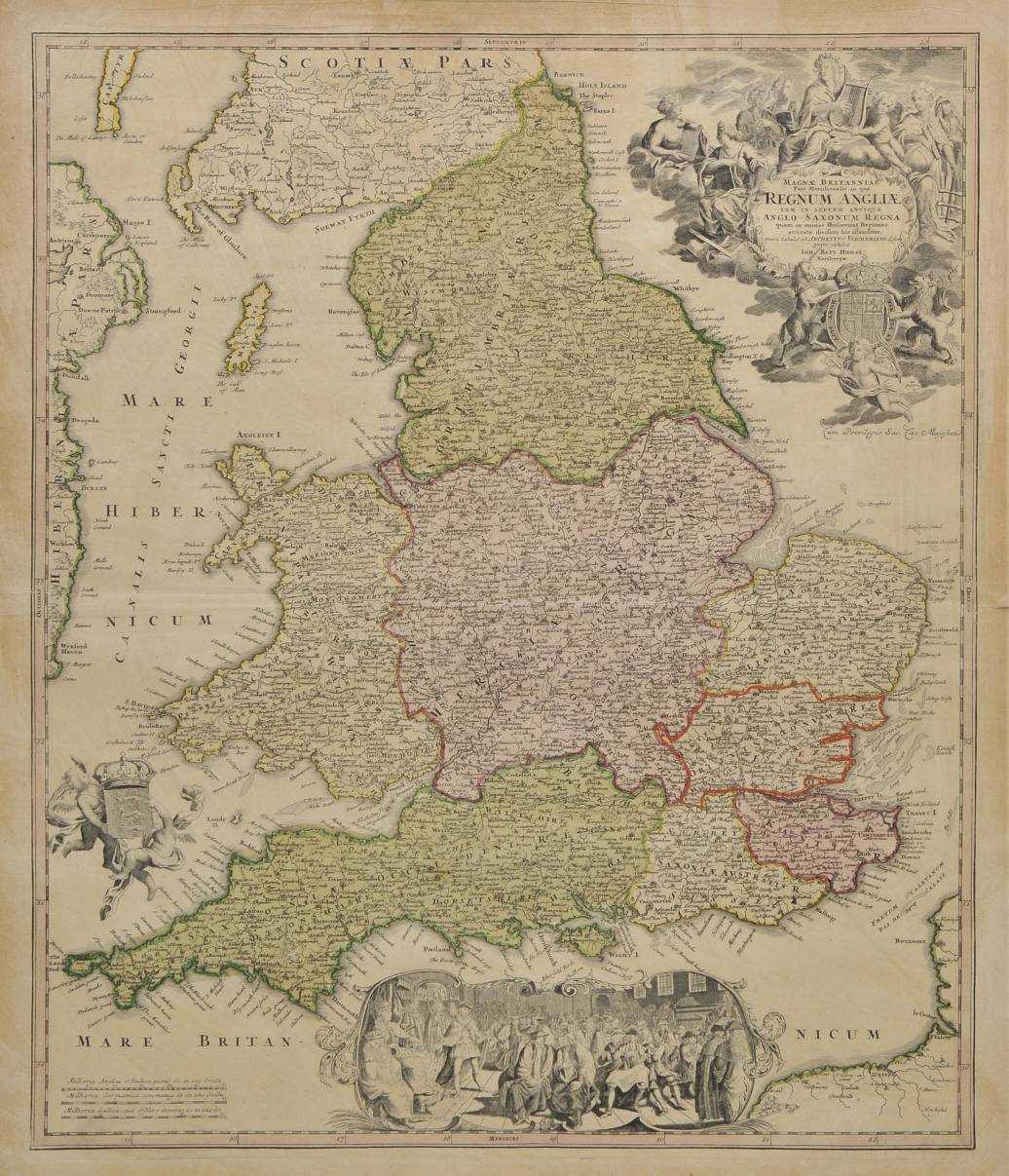 Lot 324 - British county maps.