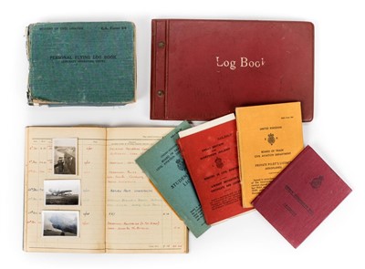 Lot 826 - WWII Logbook.