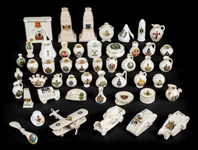 Lot 915 - WWI Crested China.