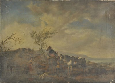 Lot 404 - Follower of Philips Wouwerman (1619-1668).