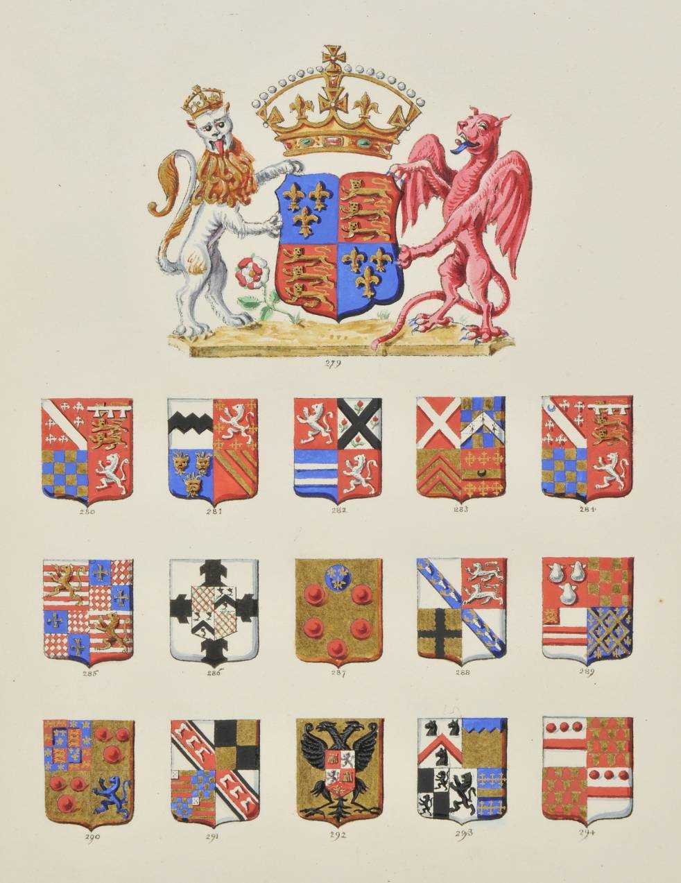 Lot 531 - Heraldry.