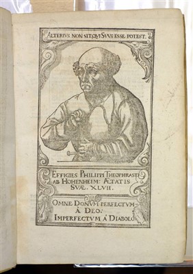 Lot 550 - Paracelsus, Philippus Theophrastus Bombast von Hohenheim