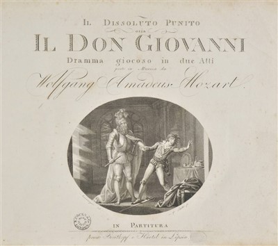 Lot 545 - Mozart, Wolfgang Amadeus, 1756-1791