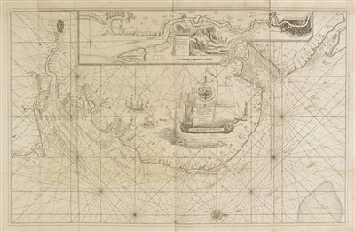 Lot 134 - Sea chart.