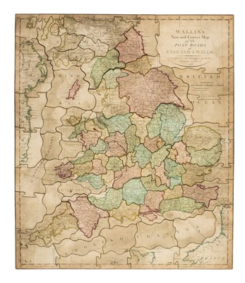 Lot 577 - Jigsaw map.