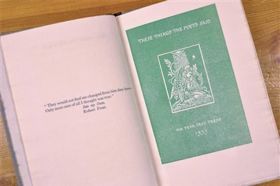 Lot 884 - Pear Tree Press.