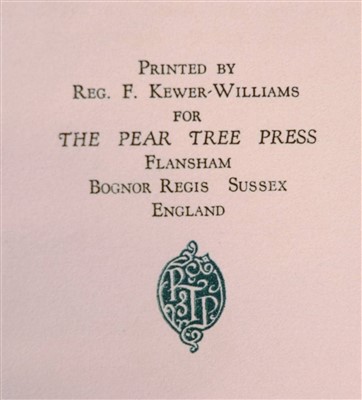 Lot 884 - Pear Tree Press.